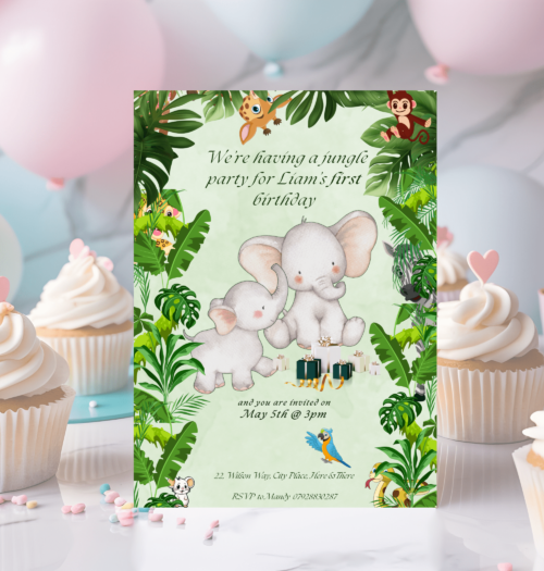 Printable Kid's Party Invitation