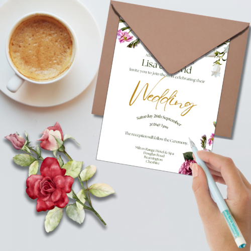 Printable mondern-plush Wedding Templates