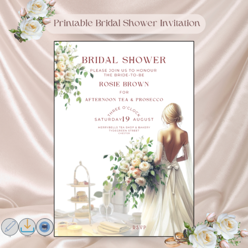 DIY Bridal Shower Invitation