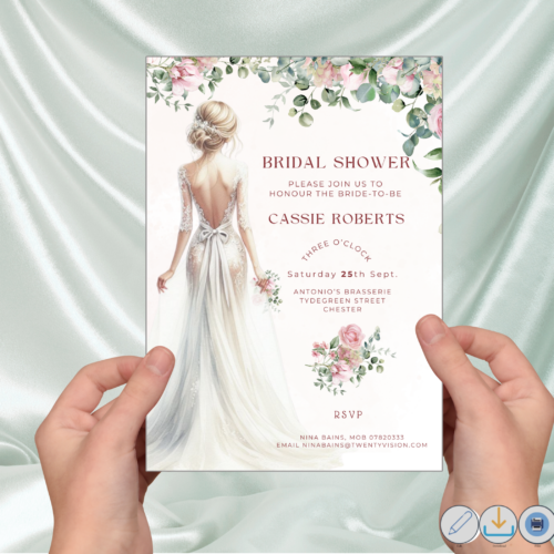 Bridal Shower Printable Template