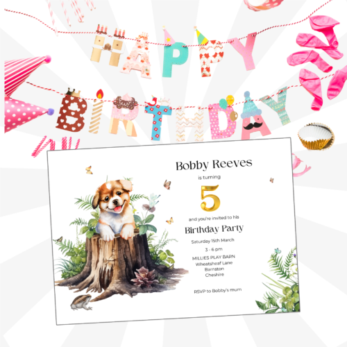 Printable Child's Birthday Invitation