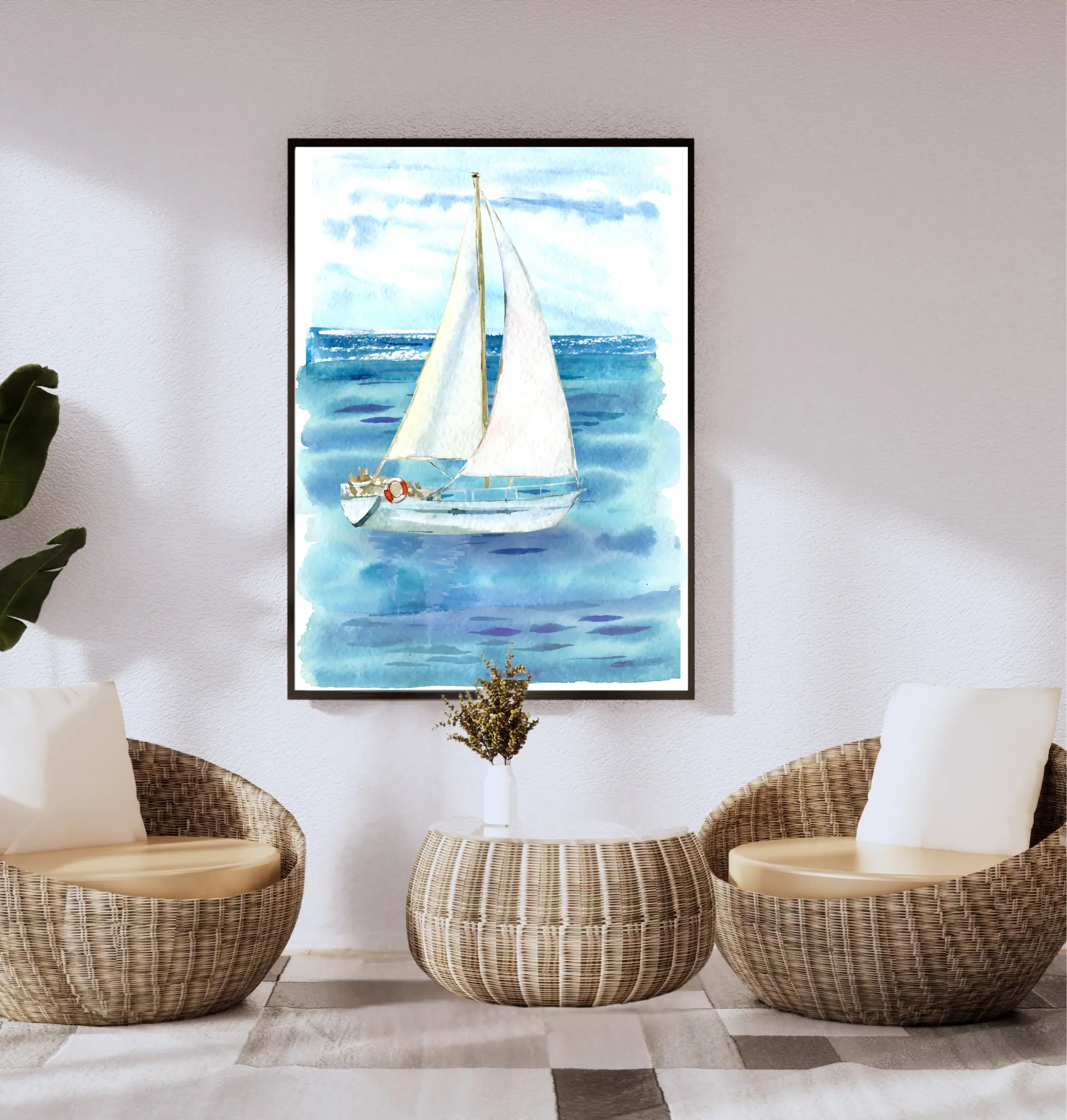Printable Nautical Wall art Print