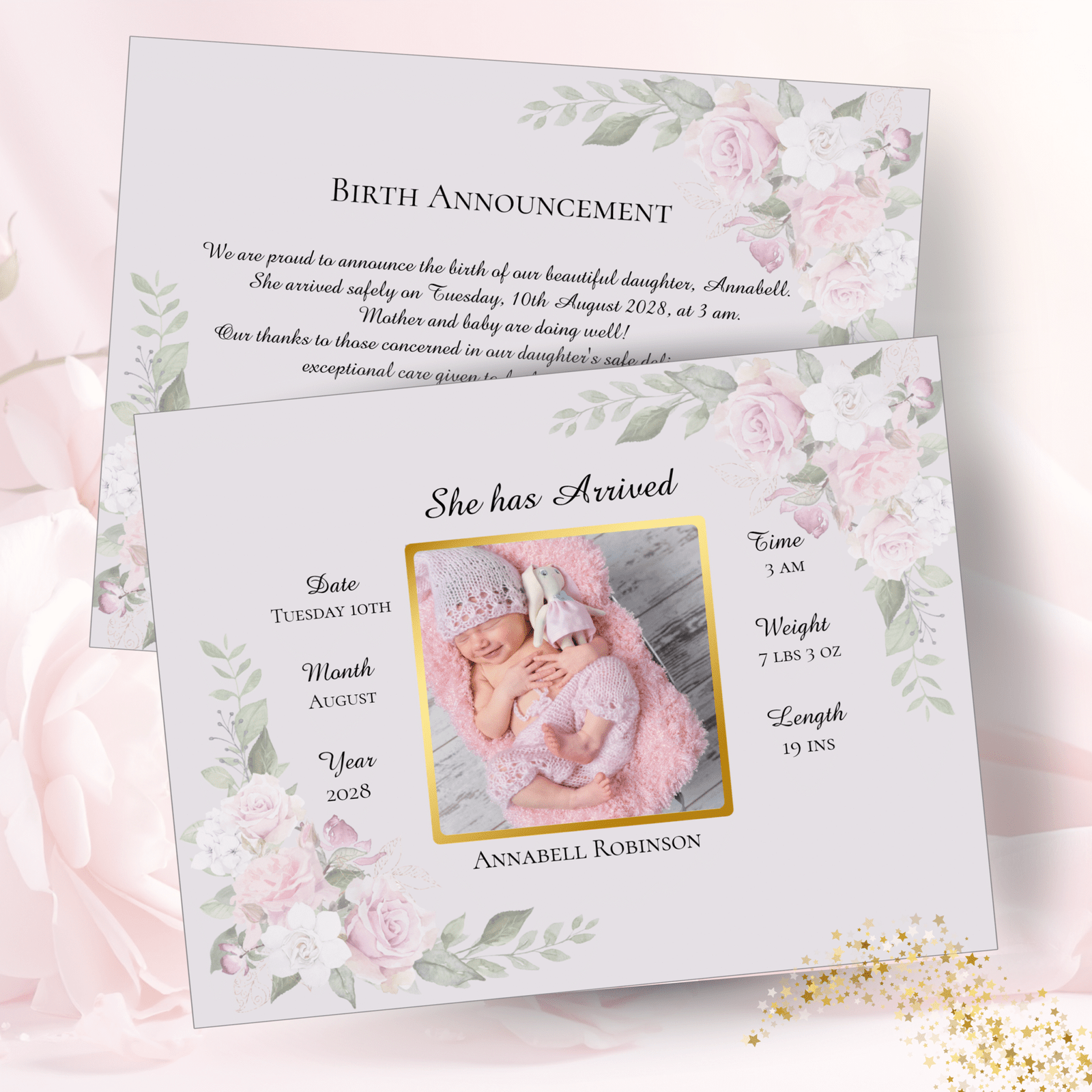 share your baby's arrival